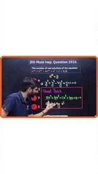 Quadratic Equation 🔥 Most Repeated Questions | JEE Mains 2026 Complete Prep
