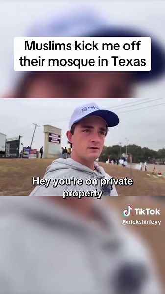 Can you imagine if the roles were reversed? While at a protest in Plano Texas outside the Epic City mosque group of Muslims kicked me off the grass near the sidewalk that was apparently their property, which I understand they can kick me off their property if they want to but I just happened to be the only person they kicked off the property out of the dozens there for specifically not being a “Muslim”. In the past 2 years over 40 Mosque have been created in Northern Texas.