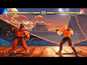 Akuma vs Final Fight Cody (Hardest) - Street Fighter 5.| Epic Battle