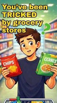 You’ve been TRICKED by grocery stores 🛒 #shorts