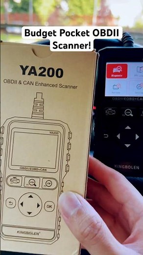 Clear Check Engine Lights easily with Kingbolen’s YA200 OBD2,Pocket Scanner! #diagnostictroublecode