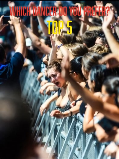 Top 5 Girl Dancers at the Music Festival