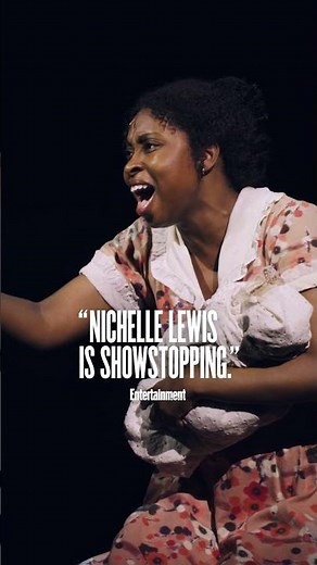 The showstopping Nichelle Lewis is Sarah in Ragtime at Lincoln Center Theater.
