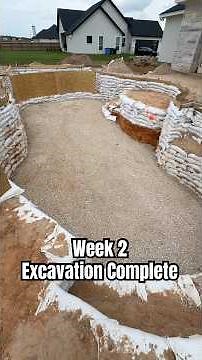 WEEK 2 - POOL BUILD // EXCAVATION IS DONE! #ingroundpool