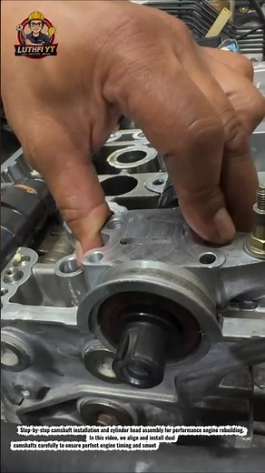 How to Install Camshafts Correctly | DIY Engine Rebuild Tutorial