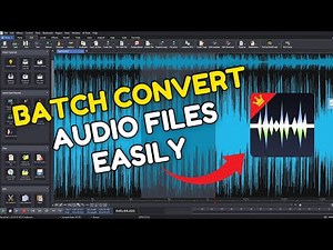 How to Batch Convert Audio Files in WavePad 2025?