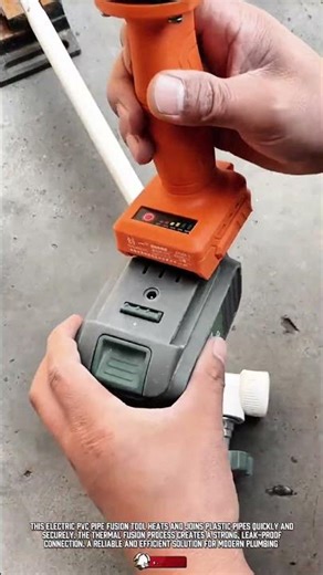 Portable Electric PVC Pipe Fusion Tool for Reliable and Efficient Modern Plumbing