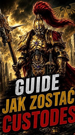 GUIDE JAK ZOSTAĆ CUSTODES-SHADOWKEEPERS #warhammer40k #custodes #imperium #adeptuscustodes