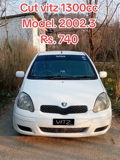 Ncp cut vitz 1300cc model 2002.3. Chasis paid ok engine gear ok. No accedent. #Ncp #viralmyvedio #NCPcars.