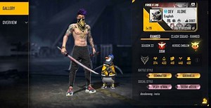 Dev Alone's Free Fire ID, real name, monthly income, stats, Discord link, and more