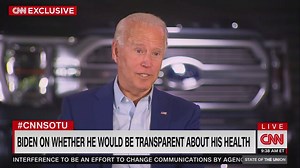 Biden pledges complete health transparency if elected