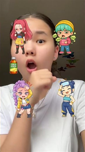 Cure KPop Demon Hunters #whosick #sickchallenge #healthfilter #coldorflu #randompicker #chooseone