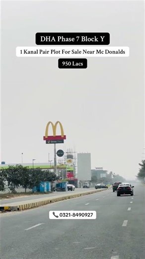 1 Kanal Pair Plot For Sale in phase 7 Block Y #residentialplot #commercialplots #houseplot #dhaplots