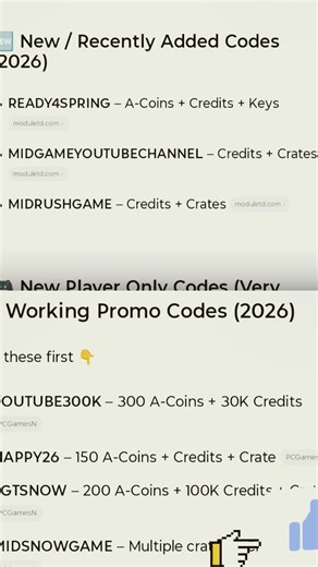 #mecharena mech arena All promo code for 2026