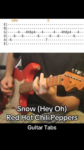 Snow (Hey Oh) Guitar Tabs by Red Hot Chili Peppers