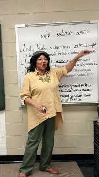 Who Whose and Who’s - Let’s clear up the confusion with this grammar lesson.