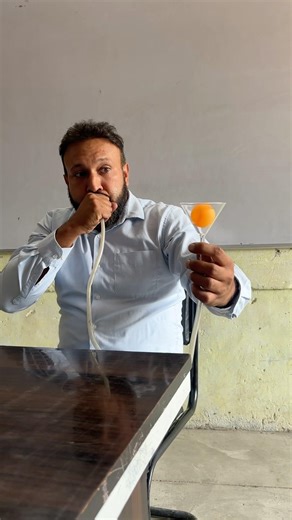 Bernoulli’s experiment #pressure #physics by Naveen Kumar