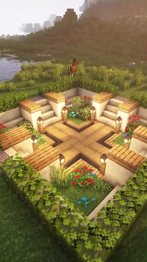 Modern Minecraft Garden Ideas