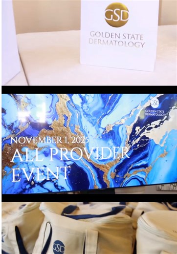 In November, our providers from all across California came together for our annual All-Provider Event—a day full of great company, great conversations, and celebrating everything that makes GSD special. From sharing insights on the latest dermatology treatments to connecting with colleagues, this event reminded us why working together matters most. 💛 #GoldenStateDermatology #DermatologyTeam #CaliforniaDerm #ProviderSpotlight #GSDCommunity