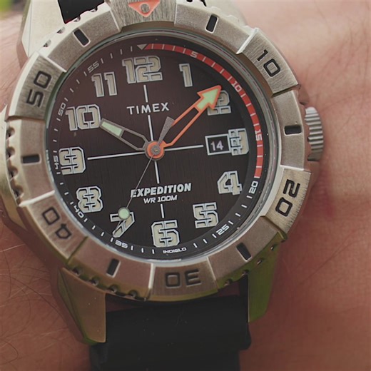 Rain or shine, coast or inland—this watch goes the distance. ⁣ ⁣ Shop the rugged, diver-inspired Expedition North® Ridge at Timex.com: https://www.timex.com/expedition-north-ridge-41mm-silicone-strap-watch/Expedition-North-Ridge-41mm-Silicone-Strap-Watch.html ⁣ #Timex #ExpeditionNorth #AdventureTime #AdventureLife #WristCheck | Timex