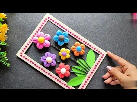 Diy wall hanging || Room decor Ideas || Clay wall hanging craft.