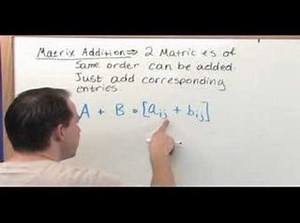 The Matrix Algebra Tutor - Sample 2 - Adding Matrices