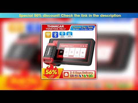 Unboxing THINKCAR THINKTOOL Mini /THINKTOOL mini 2 OBD2 Diagnostic Tool All System Diagnosis 28 Res