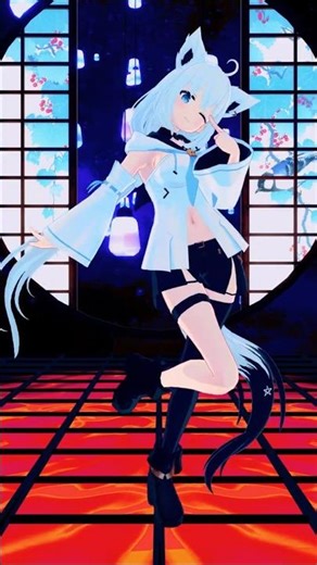 【#hololive mmd】IRIS OUT【白上フブキ Shirakami Fubuki】#mmdホロライブ #ホロライブmmd #レゼダンス