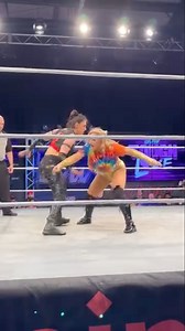 Nobody in wrestling has faster hands than Tatevik. She’s a third degree black belt who has trained with the best in martial arts and wrestling. | Book Pro Wrestlers