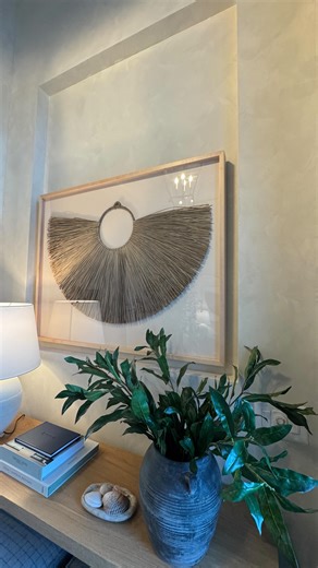 First time tackling this lime wash technique, and let’s just say 14’ ceilings are NO joke. Loving the subtle texture and depth this finish brings to elevate the space. Oh, and we made some new friends –🦎 #limewash #homeimprovement #floridalife #iguanas #limewashpaint #interiordesign #diyproject #homedecor #beforeandafter #flipsbysis #funflipfriday | Emily Osborn