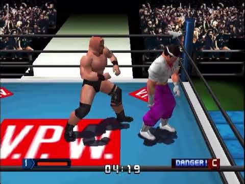 Virtual Pro Wrestling 2 Freem Edition Matches - Steve Austin vs. Dake Ken