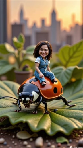 Ladybug Ride🐞 #love #ride #ladybug#yttracker #myyearonyoutube❤️🐞