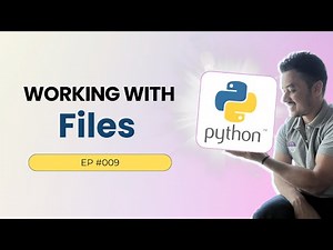 9. Opening, Reading, and Writing files in Python | Python for Beginners | Hands-on
