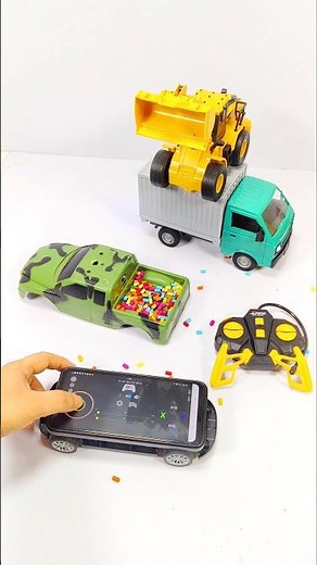RC Remote car with DC motor / RC car powered by remote control / Upgrade Remote control car / motor