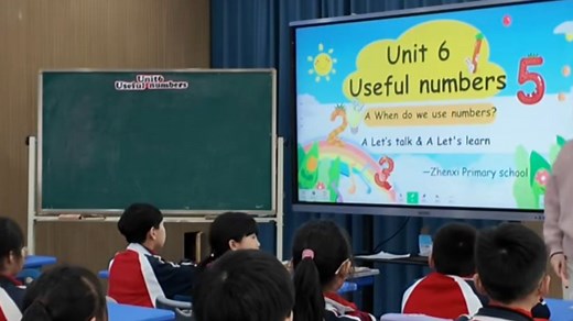 新教材Unit 6A Let's talk&learn示范课（Useful numbers）