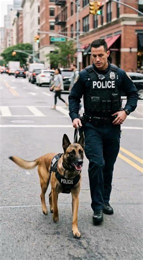 The unbreakable bond between handler and K9🐾💯🐕