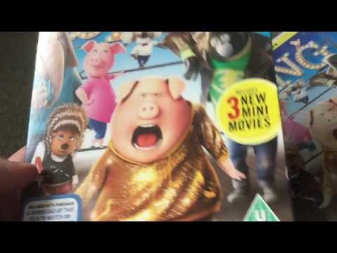 Sing DVD Unboxing