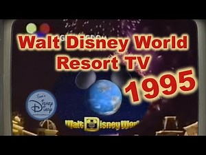Walt Disney World | Resort TV | 1995 | Magic Kingdom | Epcot | MGM Studios | In Room Entertainment