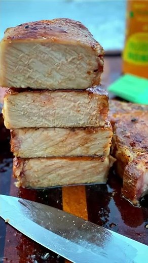 Sous Vide Pork Chops from Omaha Steaks