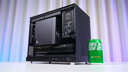 20.8L便携机箱---闪鳞 G350丨桌面MATX新选择