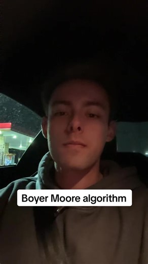 Boyer moore algorithm. Text search