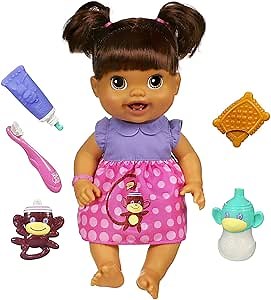 Baby Alive Baby's New Teeth - Brunette (Styles May Vary)