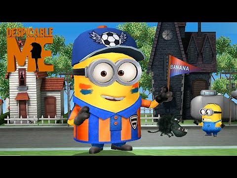 Despicable Me Minion rush Soccer Fun GOLDEN costume v 5.7.0 level 42 gameplay android ios