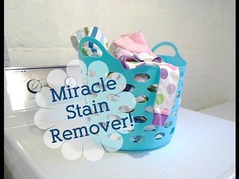 Miracle Stain Remover For Your Laundry!