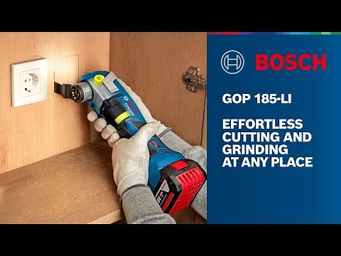 Bosch GOP 185-LI Professional Cordless Multi-Cutter/Grinder