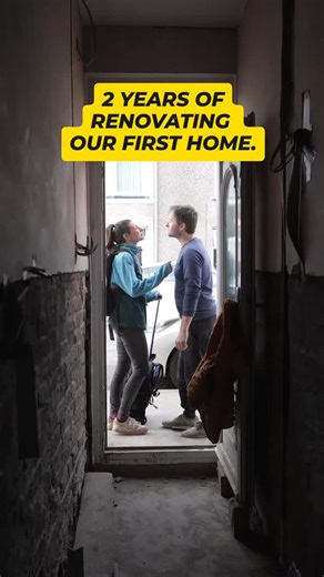 Christopher Jones and Paloma Quinn Mills on Instagram: "2 years of renovating our first home. Sometimes we feel we haven't done enough, or we are too slow, but looking back weve come so far, and we've done so much of the legwork we will very soon start to reap the rewards (we hope). The kitchen is getting delivered in 2 weeks, and then its on to the living room, Christmas mark 3 round pur house surely?! What's been your favourite memory? #diy #timelpase #renovation #firsthome"