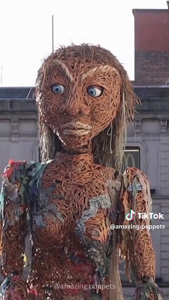 Giant Puppet Stuck in Thunderstorm