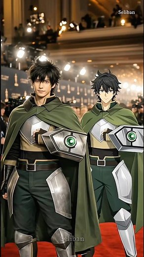 방패 용사 성공담 레드카펫 애니메이션 vs 현실 The Rising of the Shield Hero Red Carpet Anime vs Real Life