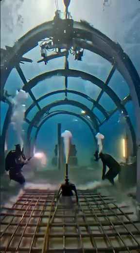 Luxury Underwater Glass Restaurant (Full Real Construction)