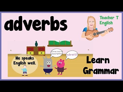 Learn adverbs | adverbs for kids | Fun and easy | Practice English | speak listen write read